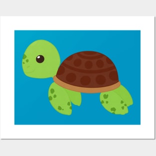 Sea Turtle Posters and Art